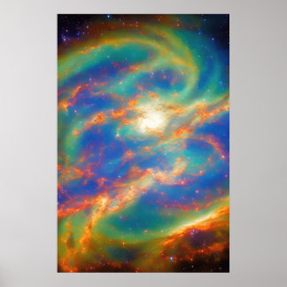 Poster Fantasy Galaxy