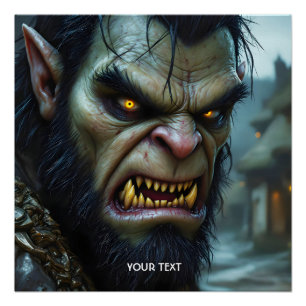 Póster Fantasy - Grande Guerreiro Forte