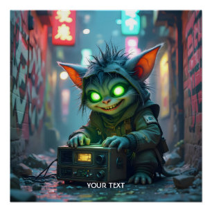 Póster Fantasy - Linda Música Joy Street