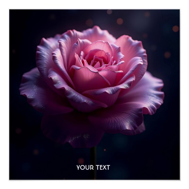 Póster Fantasy Linda Rosa Rosa Rosa Rosa Rosa Rosa (Frente)