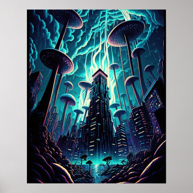 Poster Fantasy Mushroom (Frente)