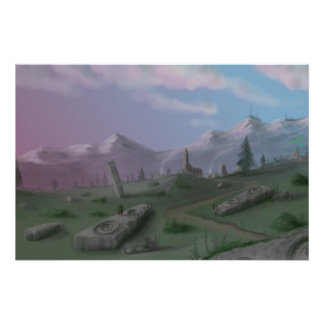 Póster Fantasy Painting