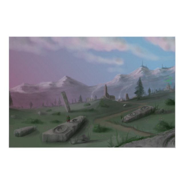 Póster Fantasy Painting (Frente)