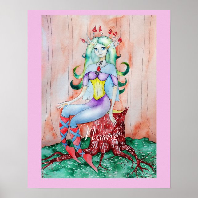 Poster Fantasy Pixie Fairy Thunder_Cove (Frente)