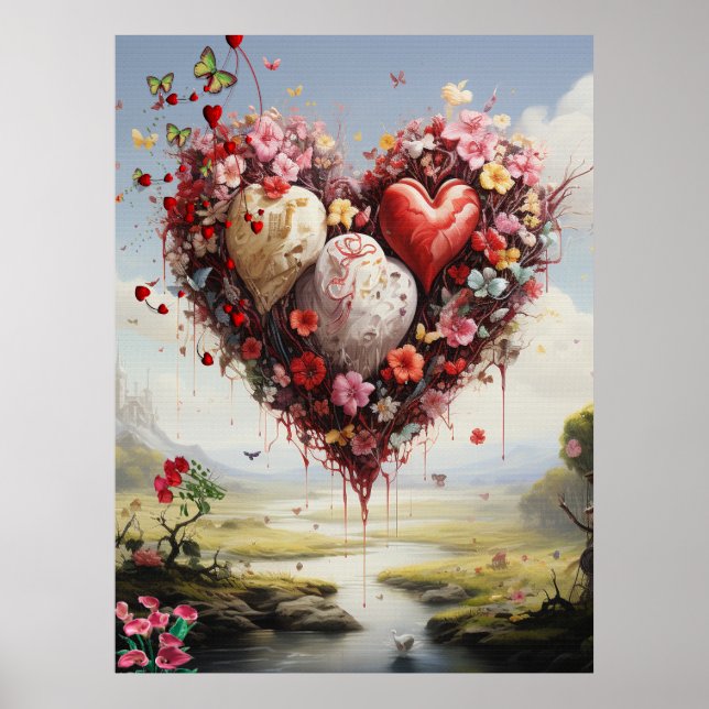 Poster Fantasy Realms of Magic Scenery designs (Frente)