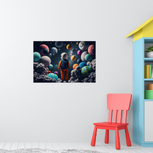 Poster Fantasy Space Kid