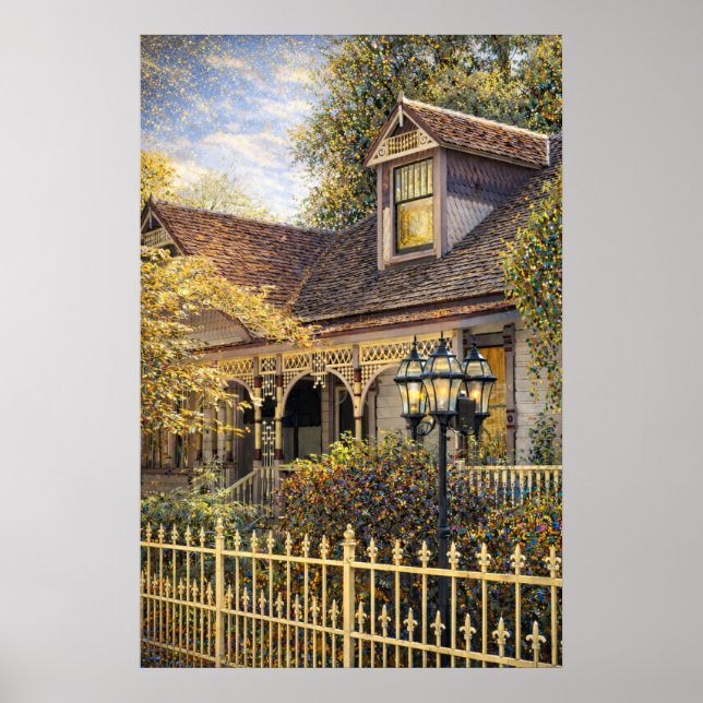 Poster Fantasy Victorian Gingerbread I (Frente)