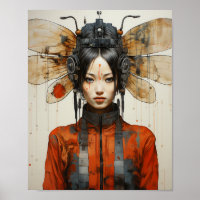 Fantasy Wings Scifi Arte AI