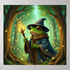 Poster FantasyFrogWizard