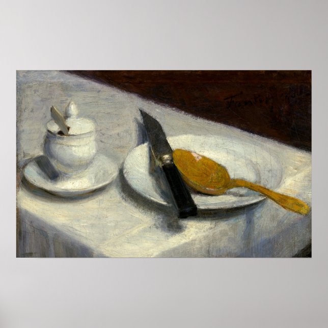 Poster Fantin-Latour - A Vida Estática com o Pote de Most (Frente)