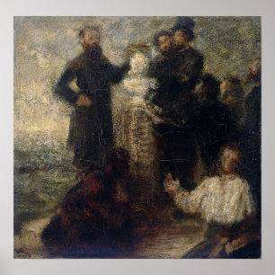 Poster Fantin-Latour - Homenagem A Berlioz