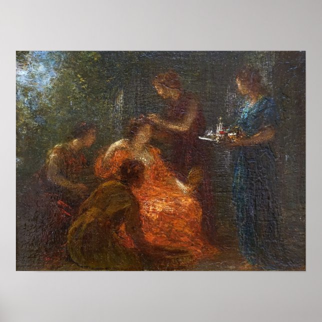 Poster Fantin-Latour - O Banheiro De Vênus (Frente)