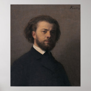 Poster Fantin-Latour - Retrato 1867