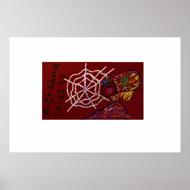 Poster Faraó Aranha Feminina (Frente)