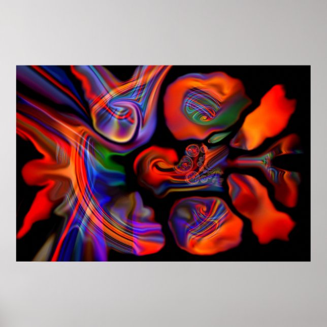 Poster Farbenrausch (começa a US$ 12,80) (Frente)