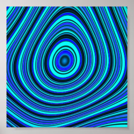 Poster Farbenstrudel