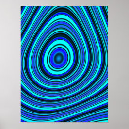 Poster Farbenstrudel