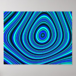 Poster Farbenstrudel