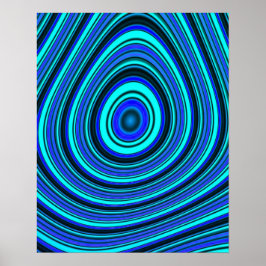 Poster Farbenstrudel