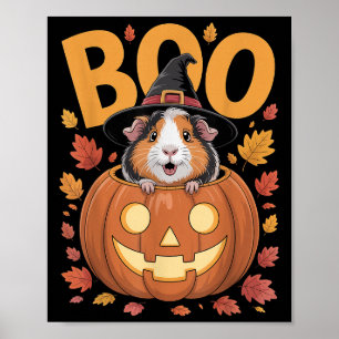 Poster Fardo de Porquinho-da-Índia em Abóbora no Dia das