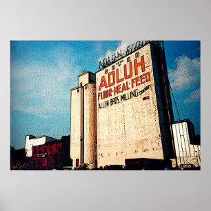 Póster Farinha de Adluh