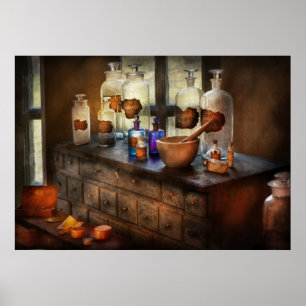 Póster Farmacêutico - equipamento medicinal