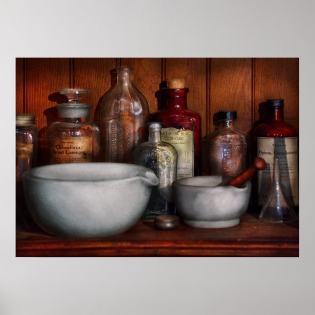 Poster Farmacêutico - Medicamento para tosse (Frente)