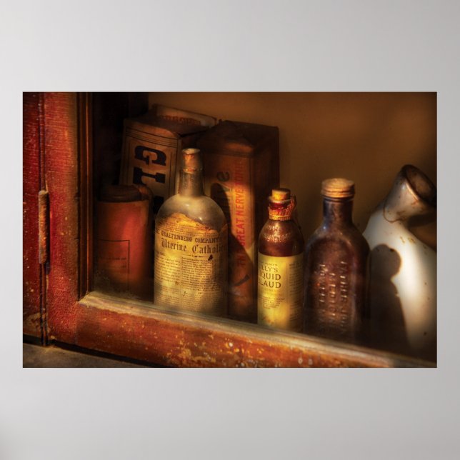 Póster Farmacêutico - Mircle Tonics (Frente)