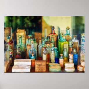 Póster Farmacêutico - o que quer que aflige o ya - II