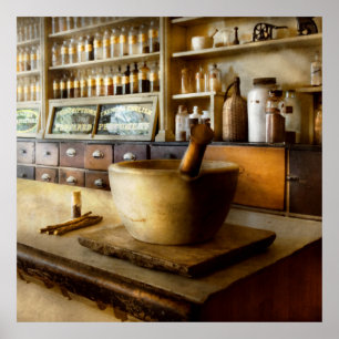 Póster Farmácia - A fonte da minha dor de cabeça