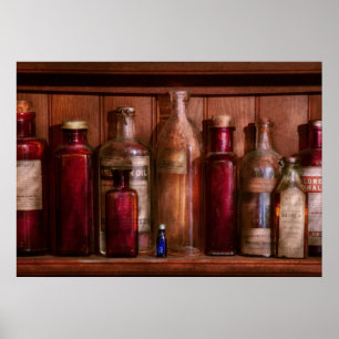 Póster Farmácia - Dos Antiácidos aos Antisépticos