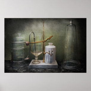 Poster Farmácia - instrumento do Victorian