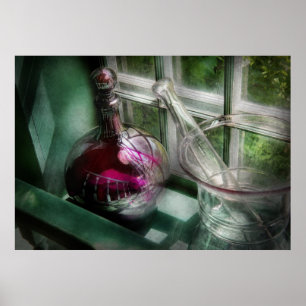 Poster Farmácia - o apothecary está aberto