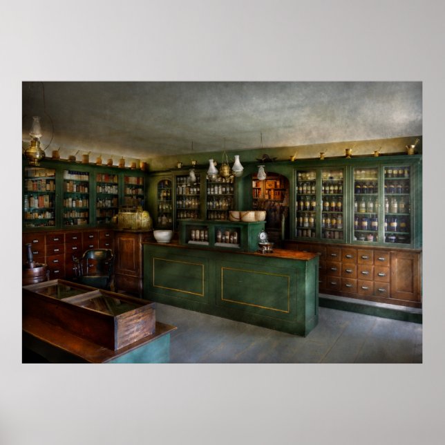 Poster Farmácia - O Compro Químico (Frente)