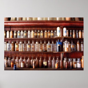 Póster Farmácia - para o uso medicinal somente