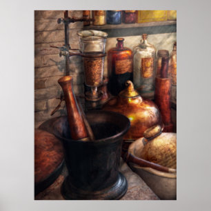 Póster Farmácia - pilão - farmacologia