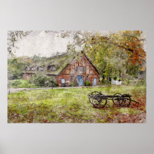 Póster Farmhouse