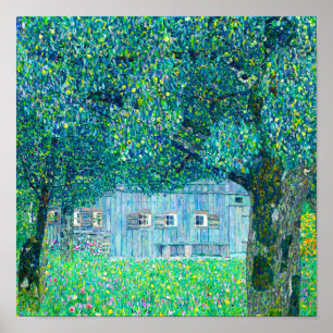 Poster Farmhouse Gustav Klimt na Alta Áustria