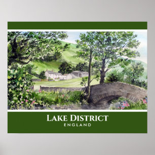 Poster Farmhouse perto do Distrito de Trélmere Lake, Ing