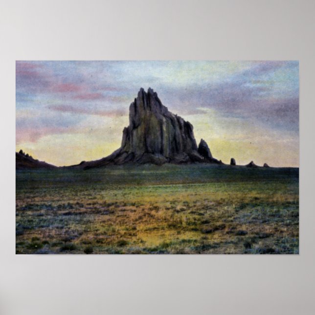 Póster Farmington New Mexico Ship Rock (Frente)