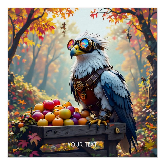 Póster Farmstand de Fantasy Cute Griffin (Frente)