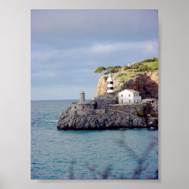 Poster Faróis no mar (Frente)