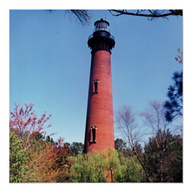 Póster Farol Currituck (Frente)