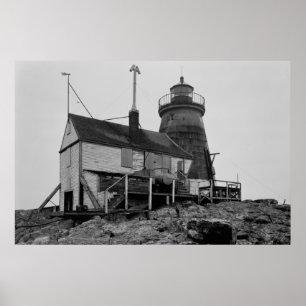 Póster Farol da borda de selim