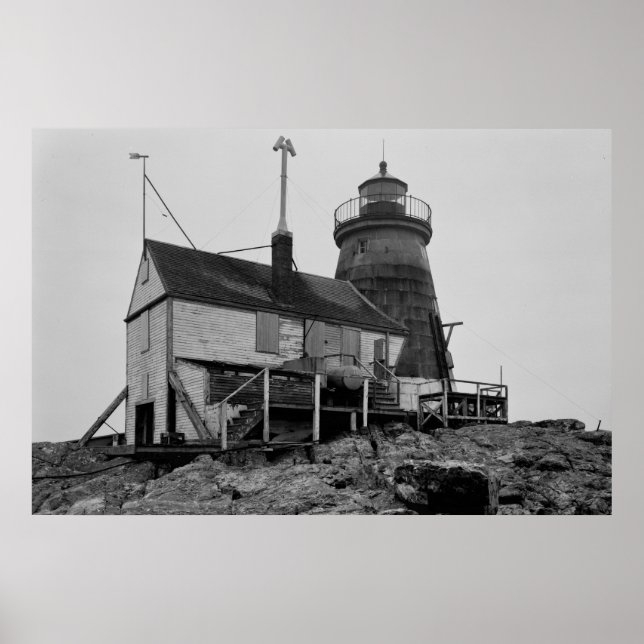 Póster Farol da borda de selim (Frente)