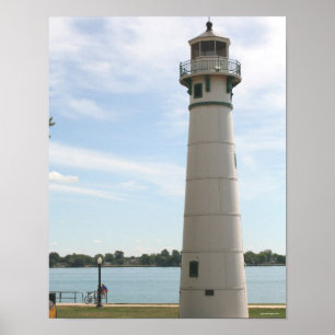 Poster Farol da cidade marinha