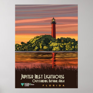 Póster Farol da entrada de Jupiter