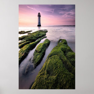 Poster Farol da rocha da vara