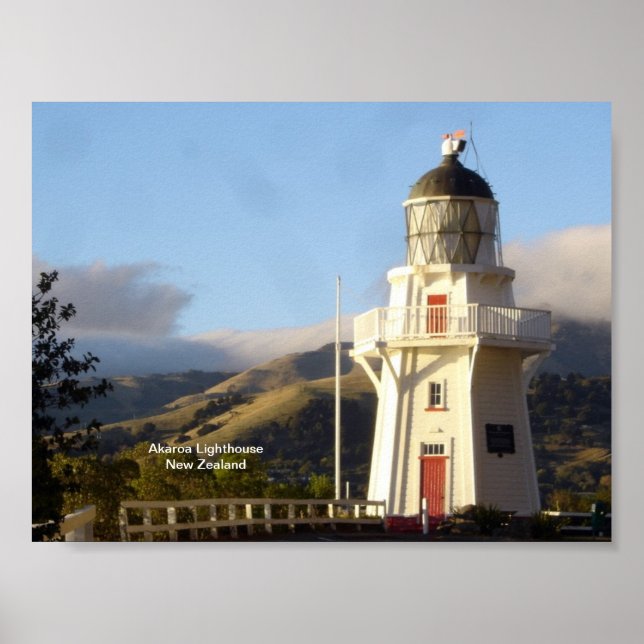 Poster Farol de Akaroa (Frente)