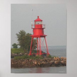 Póster Farol de Alpena